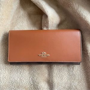 *NEW* Coach canvas wallet